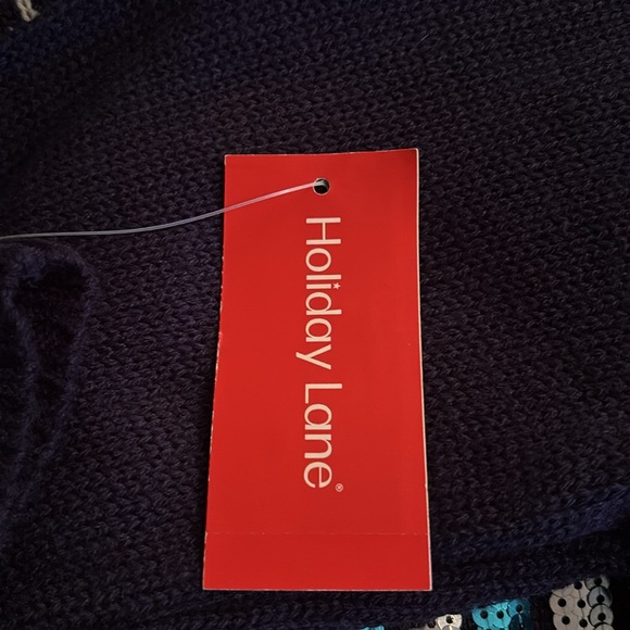 NWT Happy Llamakkah Hanukkah Holiday Sweater. - Picture 3 of 5